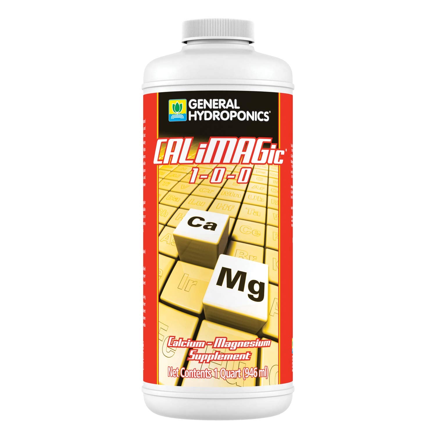 General Hydroponics bottle front label clearly showing product name and benefits