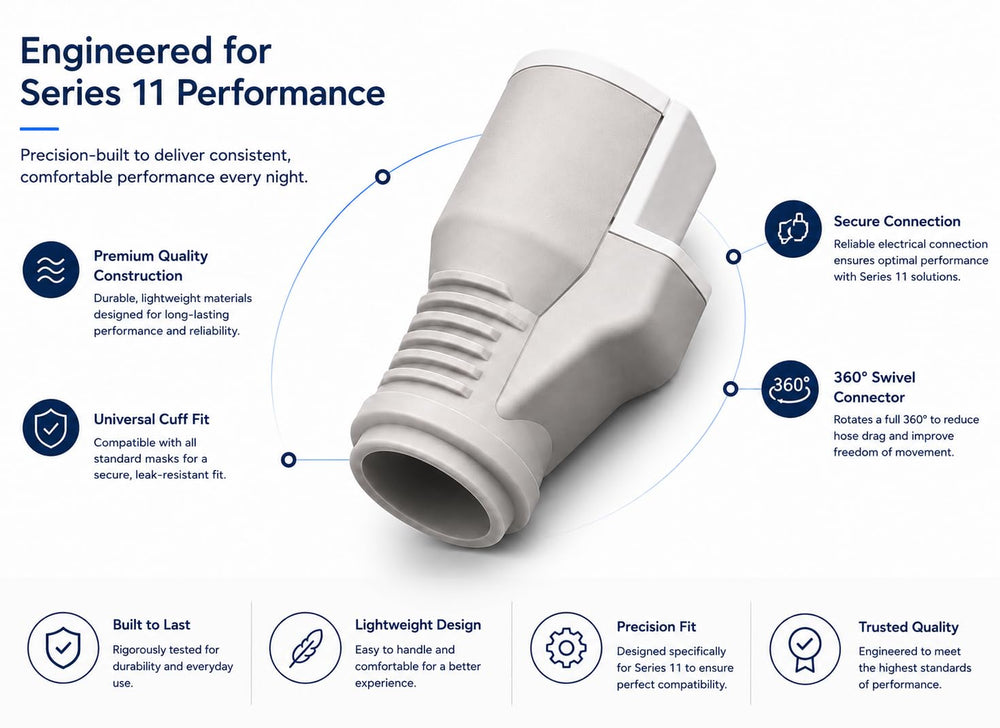 Generic brand slim-profile hose close-up highlighting flexible lightweight comfort