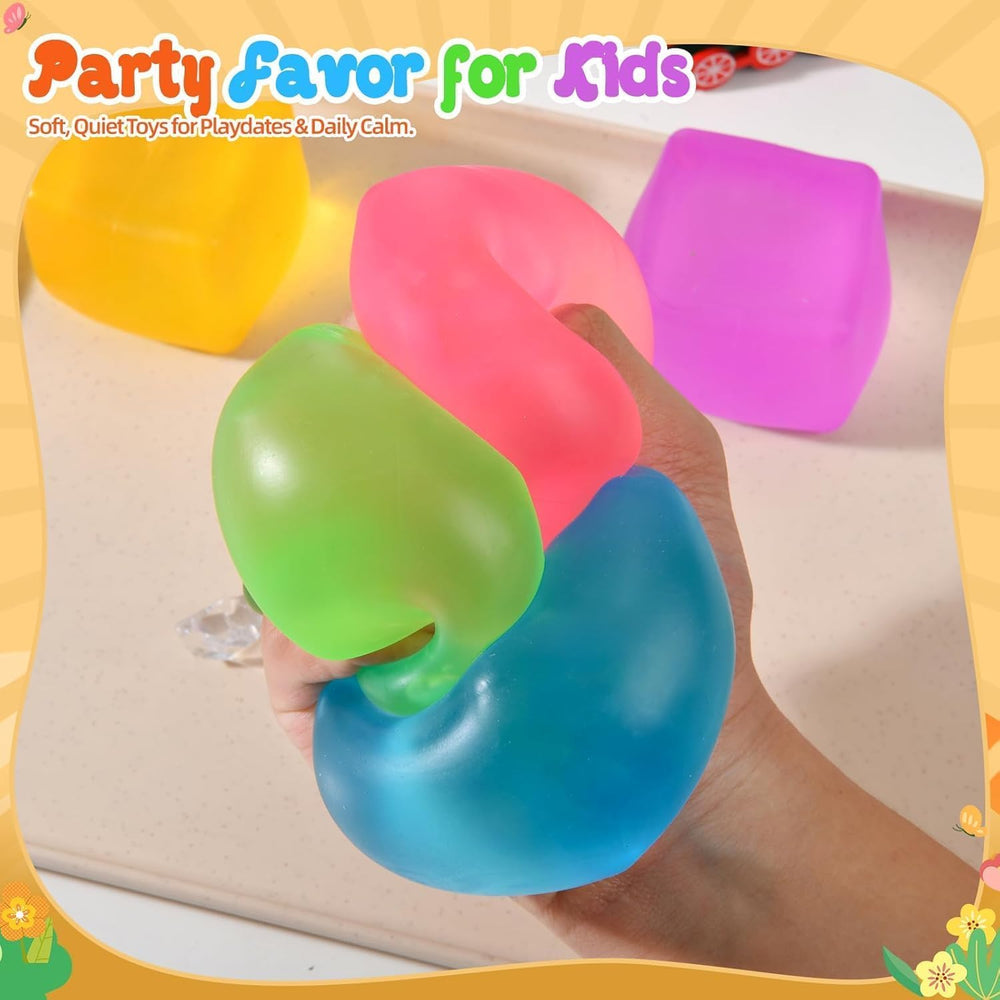 Generic squishy on a desk demonstrating focus aid and office-friendly benefit