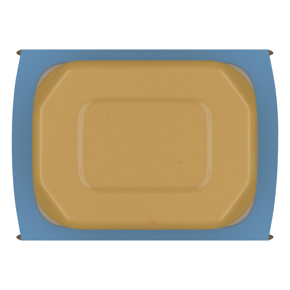 Gerber opened tub in refrigerator showing safe cooling after opening