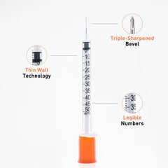 Gesanghua 30G needle close-up demonstrating fine gauge for precise small-volume delivery