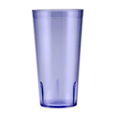 G.E.T. side profile of a 20oz blue tumbler demonstrating sturdy design benefit