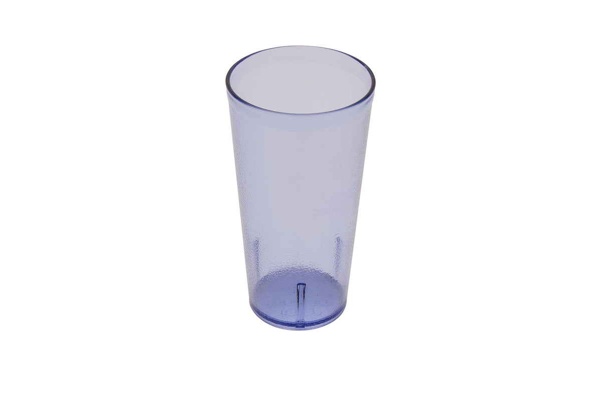 G.E.T. front view set of four blue tumblers showing professional drinkware benefit