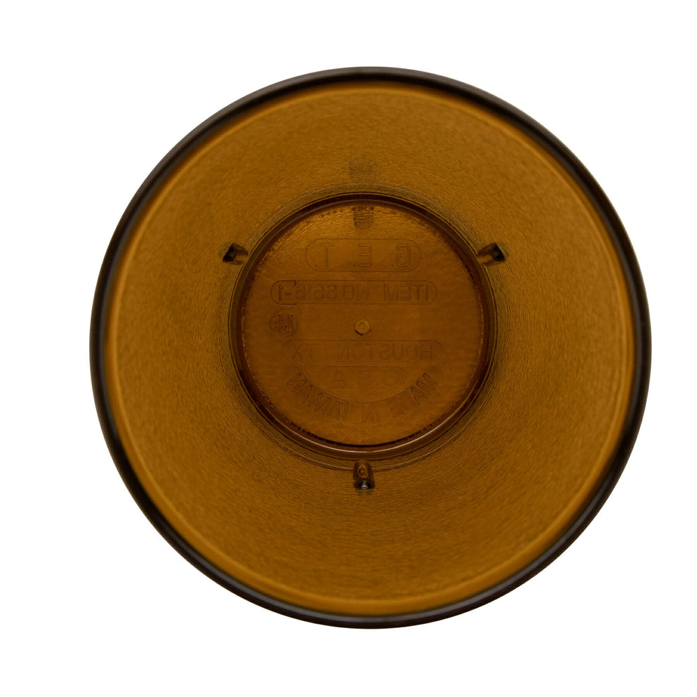 GET tumbler reinforced base close-up highlighting shatterproof durability and stability