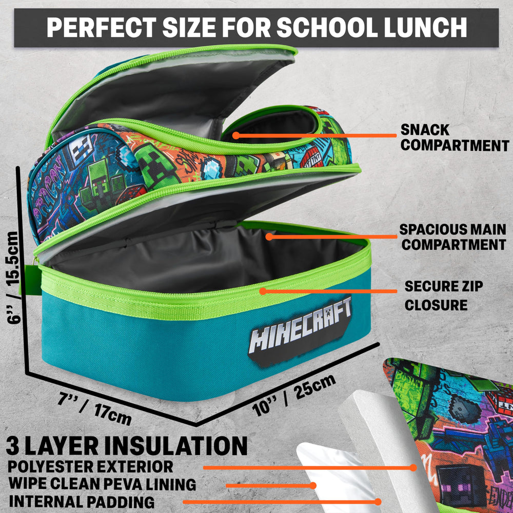 Get Trend insulated lunch bag interior with PEVA lining for easy wipe-clean maintenance