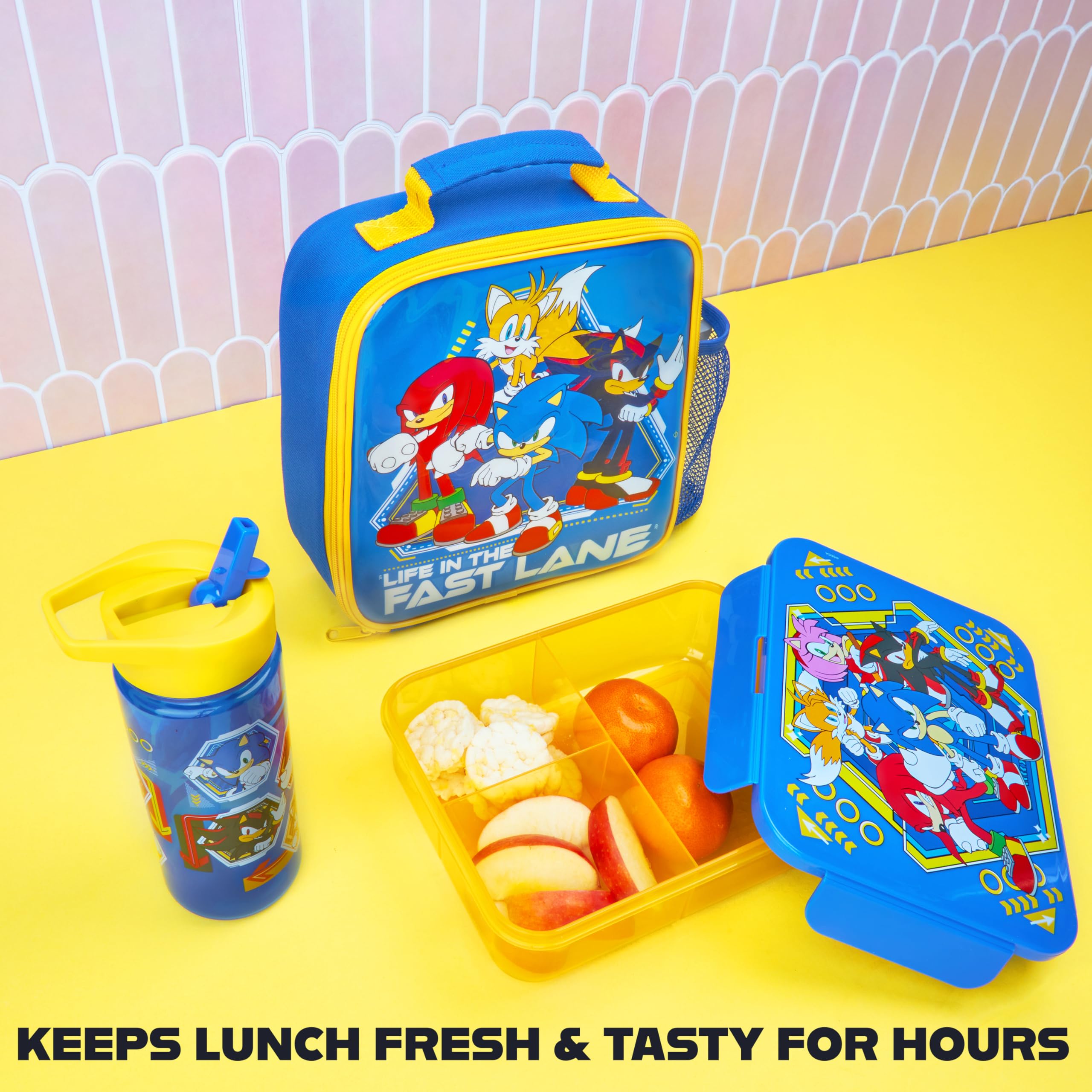 Get Trend Sonic lunch bag texture close-up durable soft-touch finish for grip