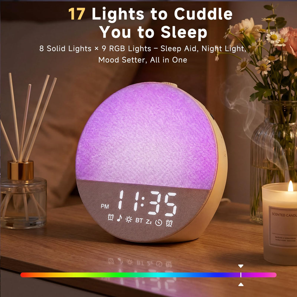 Geuuap playing Bluetooth audio from phone for richer bedside sound