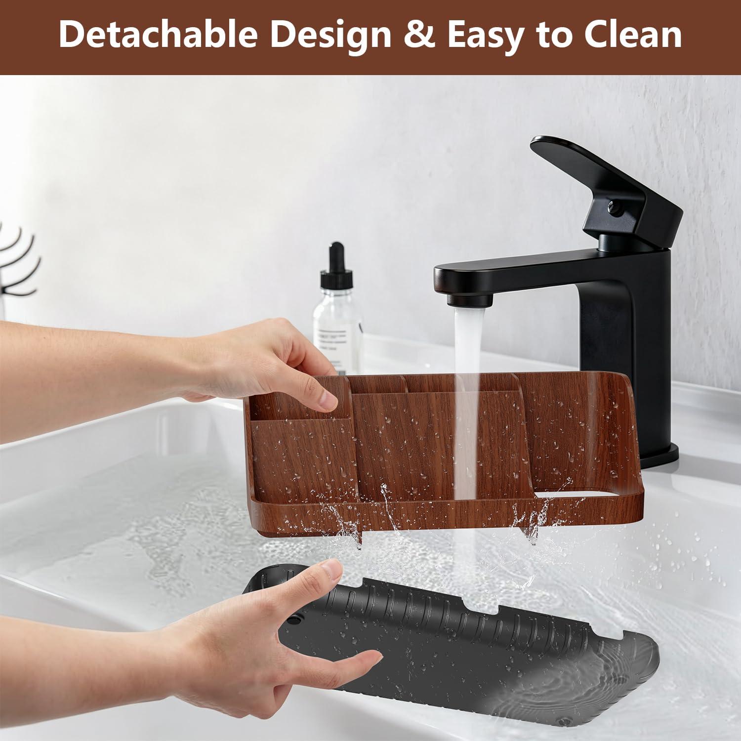 GFWARE drainage holes detail promoting faster drying of brushes