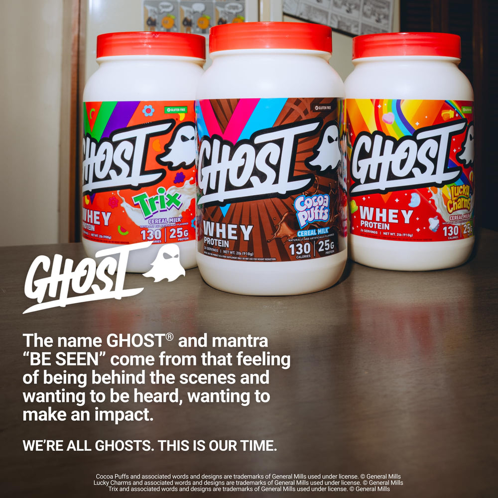 GHOST lifestyle shot in kitchen showing convenience and everyday use