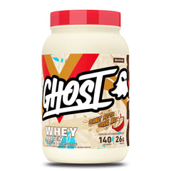 GHOST tub front view showing branding and 26g protein benefit