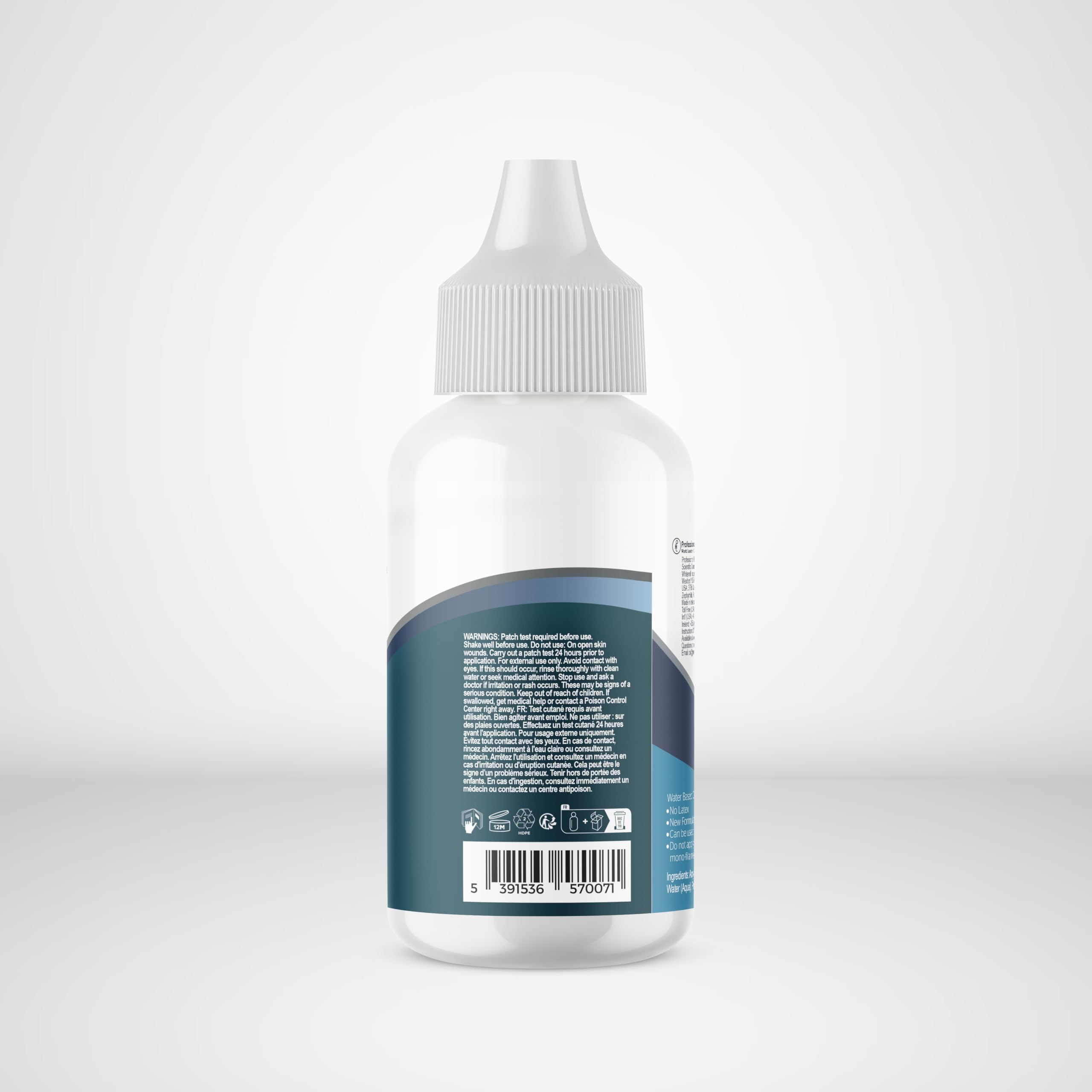 Professional Hair Labs ghostbond platinum application on lace edge for seamless bond benefit