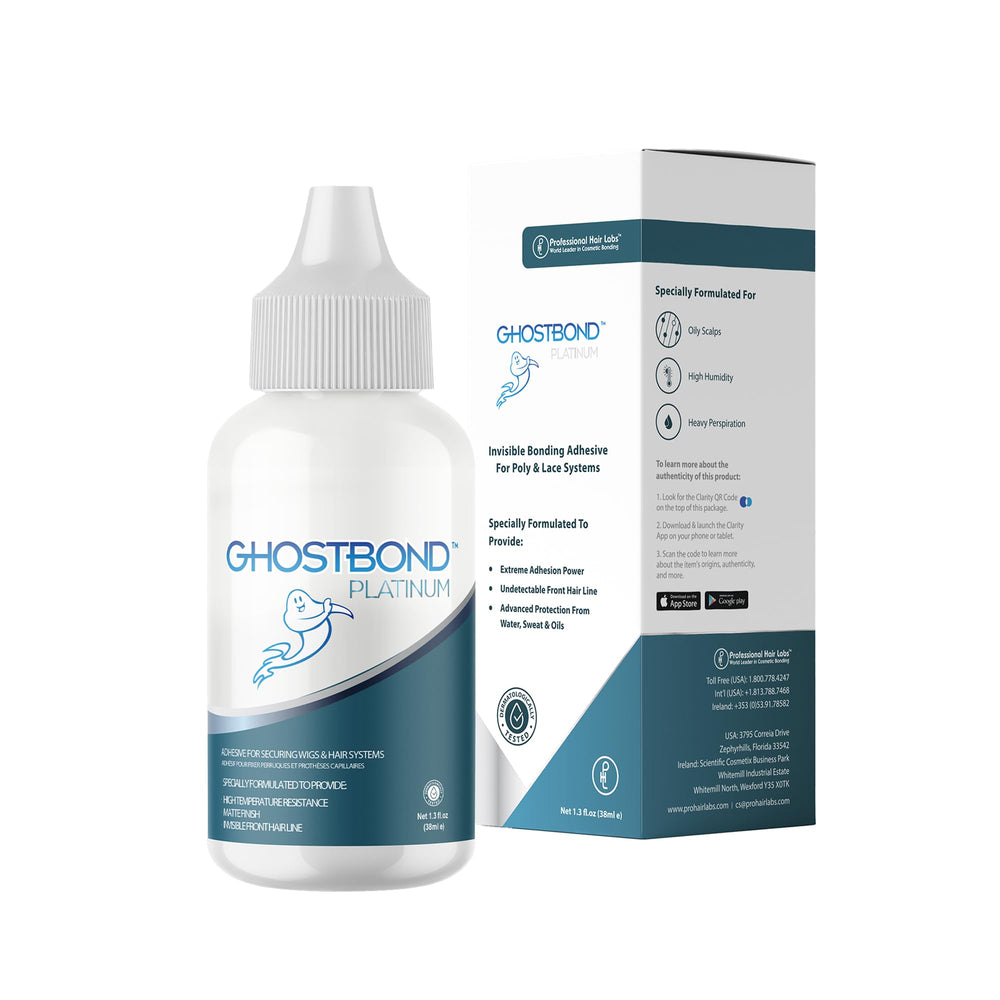 Professional Hair Labs ghostbond platinum cap and nozzle detail for precise application benefit