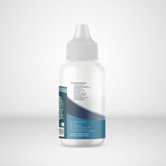 Professional Hair Labs ghostbond platinum clear glue texture close-up showing invisible finish benefit