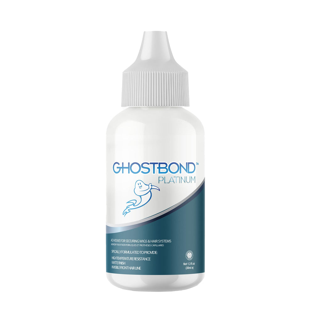 Professional Hair Labs ghostbond platinum front bottle view showing product benefit durable hold