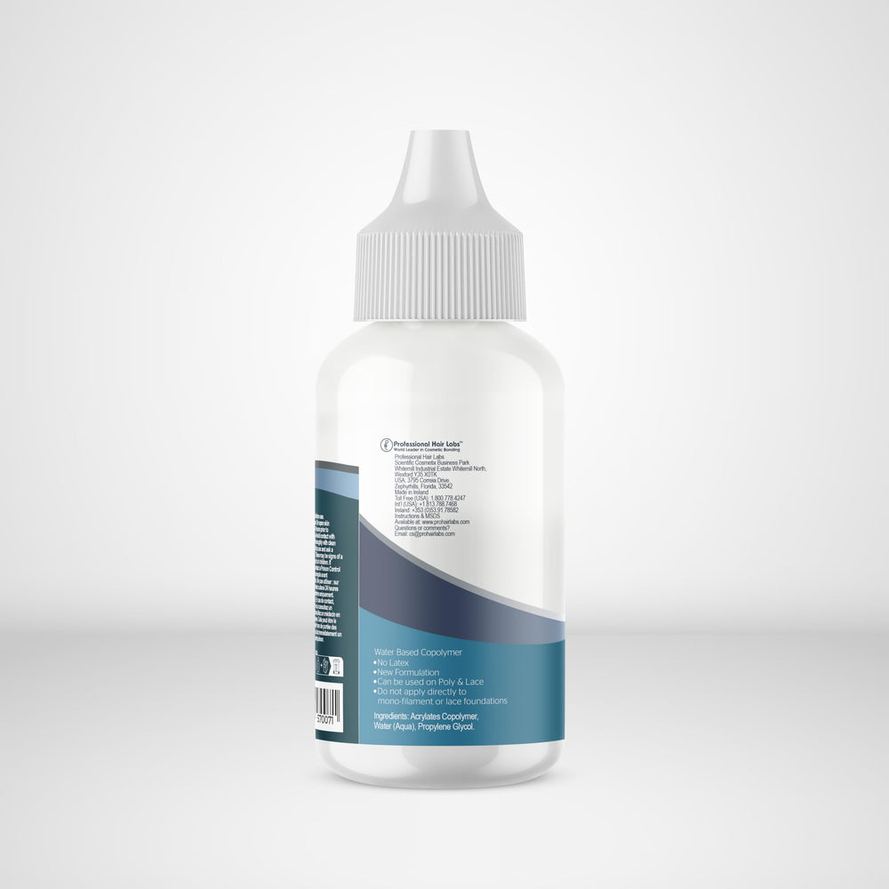 Professional Hair Labs ghostbond platinum stylist applying glue in salon to ensure professional fit benefit