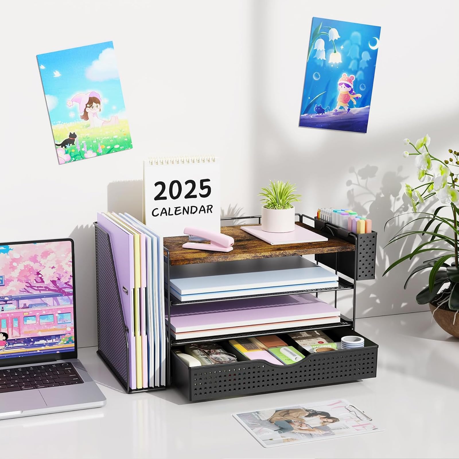 gianotter on a styled desk illustrating neat workspace and professional look