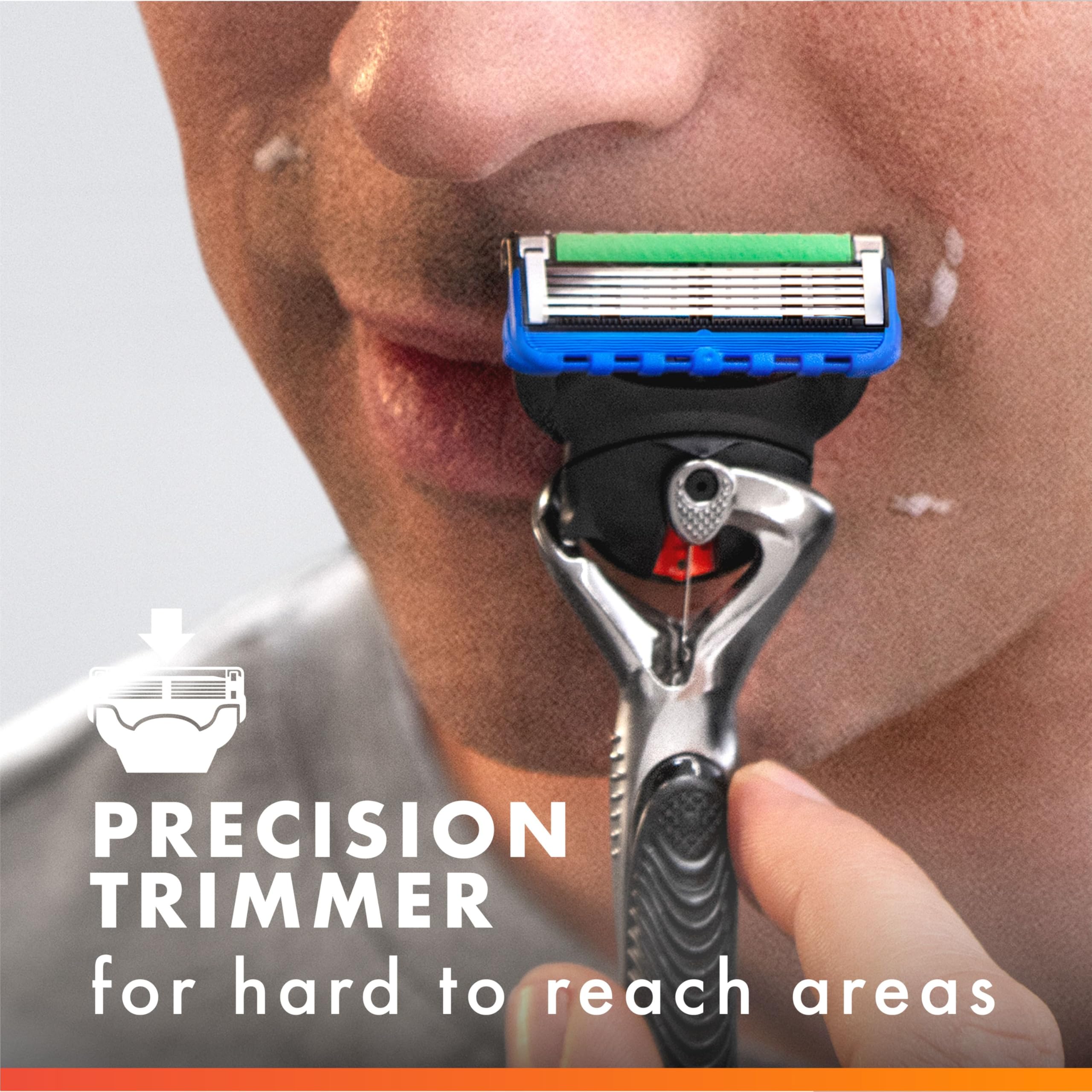 Gillette ProGlide in bathroom sink lifestyle shot illustrating daily shaving routine