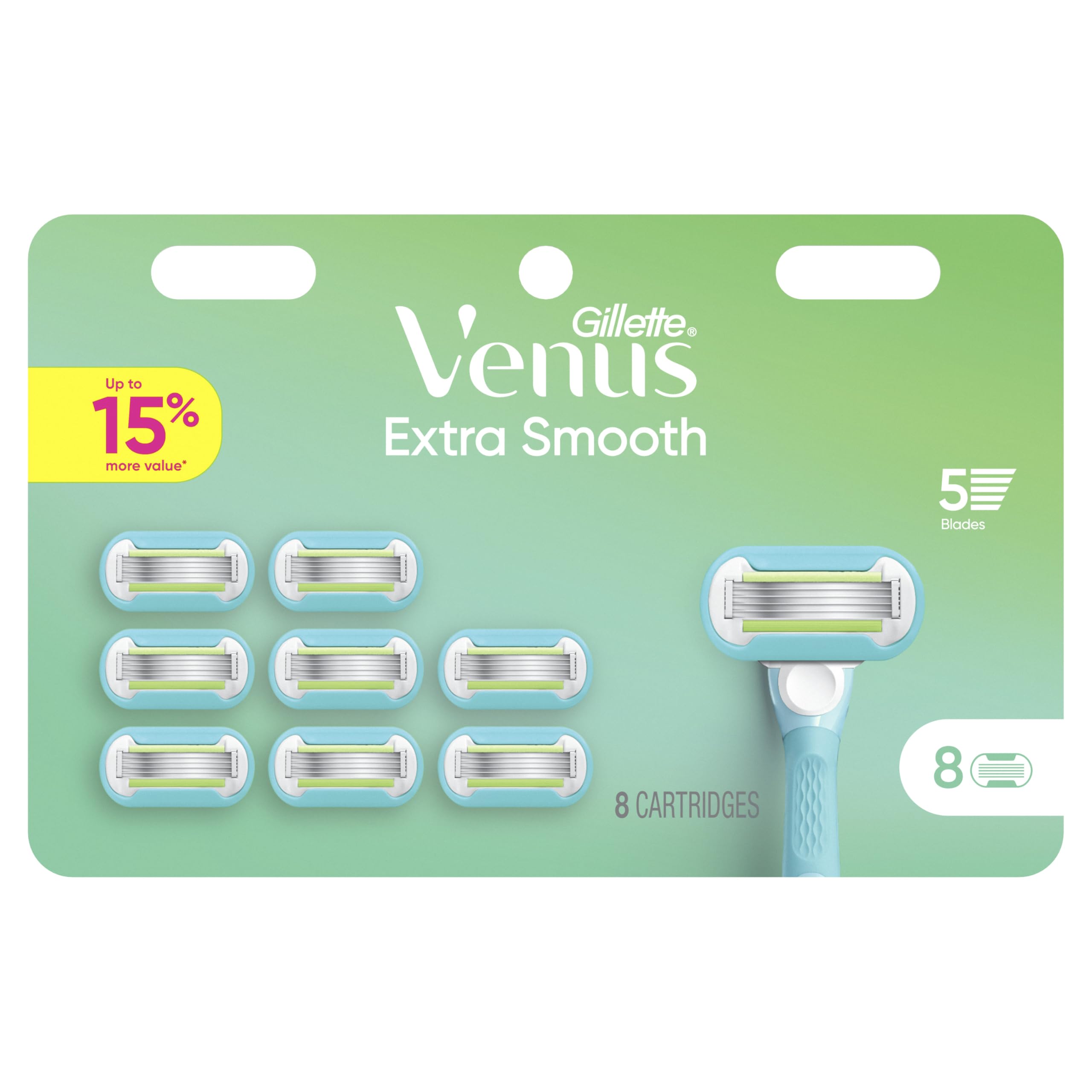 Gillette Venus lifestyle bathroom shelf setup showing accessibility and everyday grooming benefit