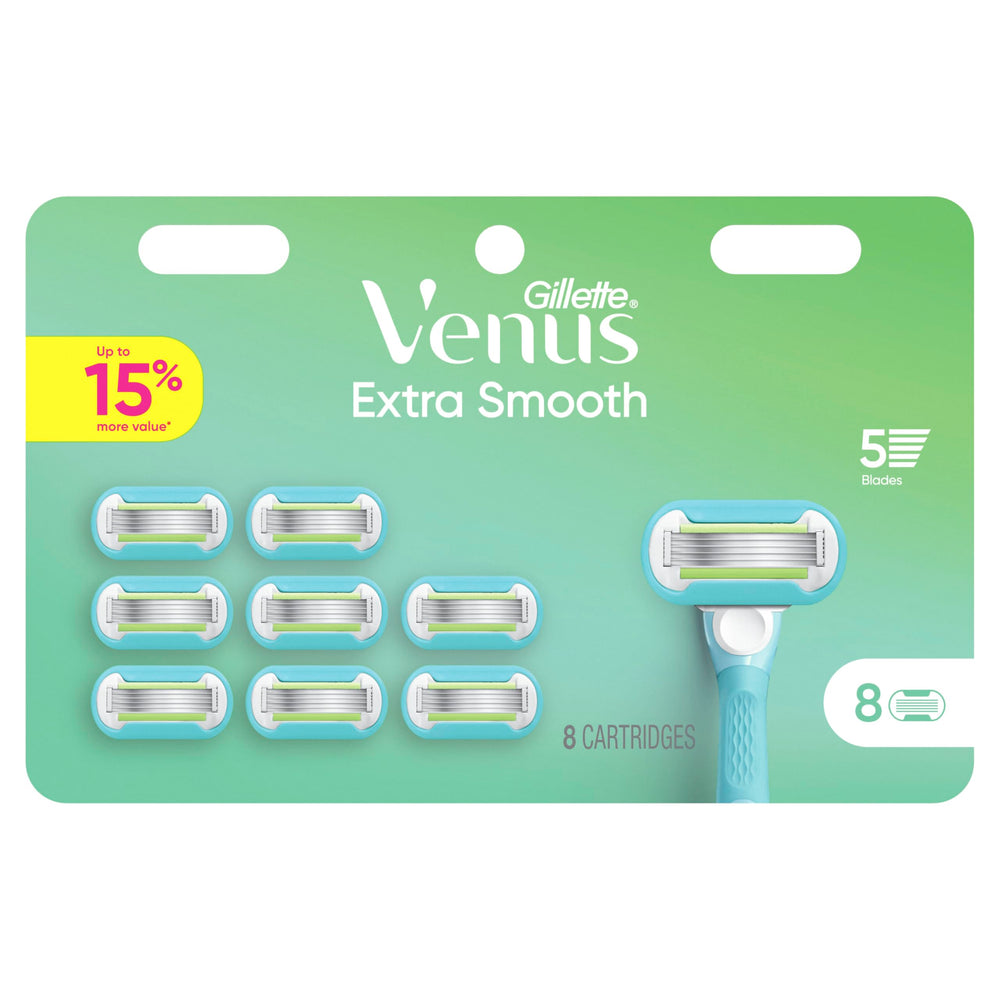 Gillette Venus lifestyle bathroom shelf setup showing accessibility and everyday grooming benefit