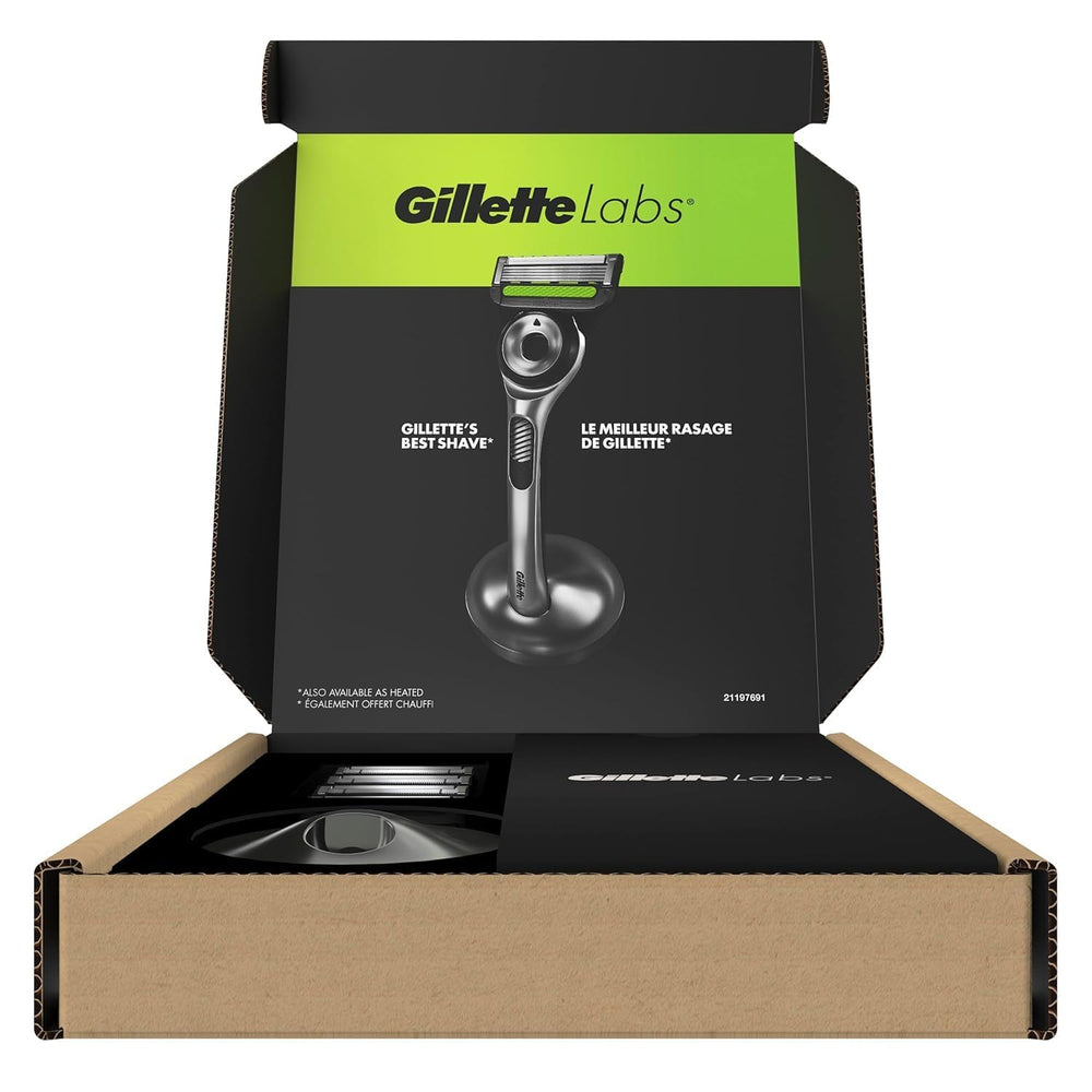 gillette image close-up of handle finish showing premium material feel