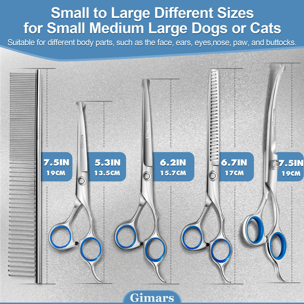 Gimars grooming session lifestyle image demonstrating control and calmer pet