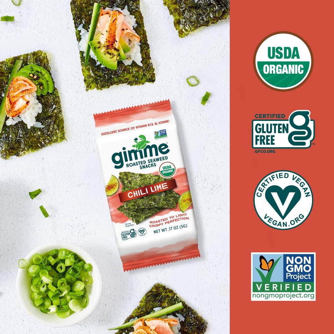 gimMe nutrition label and ingredients list showing clean, simple formulation
