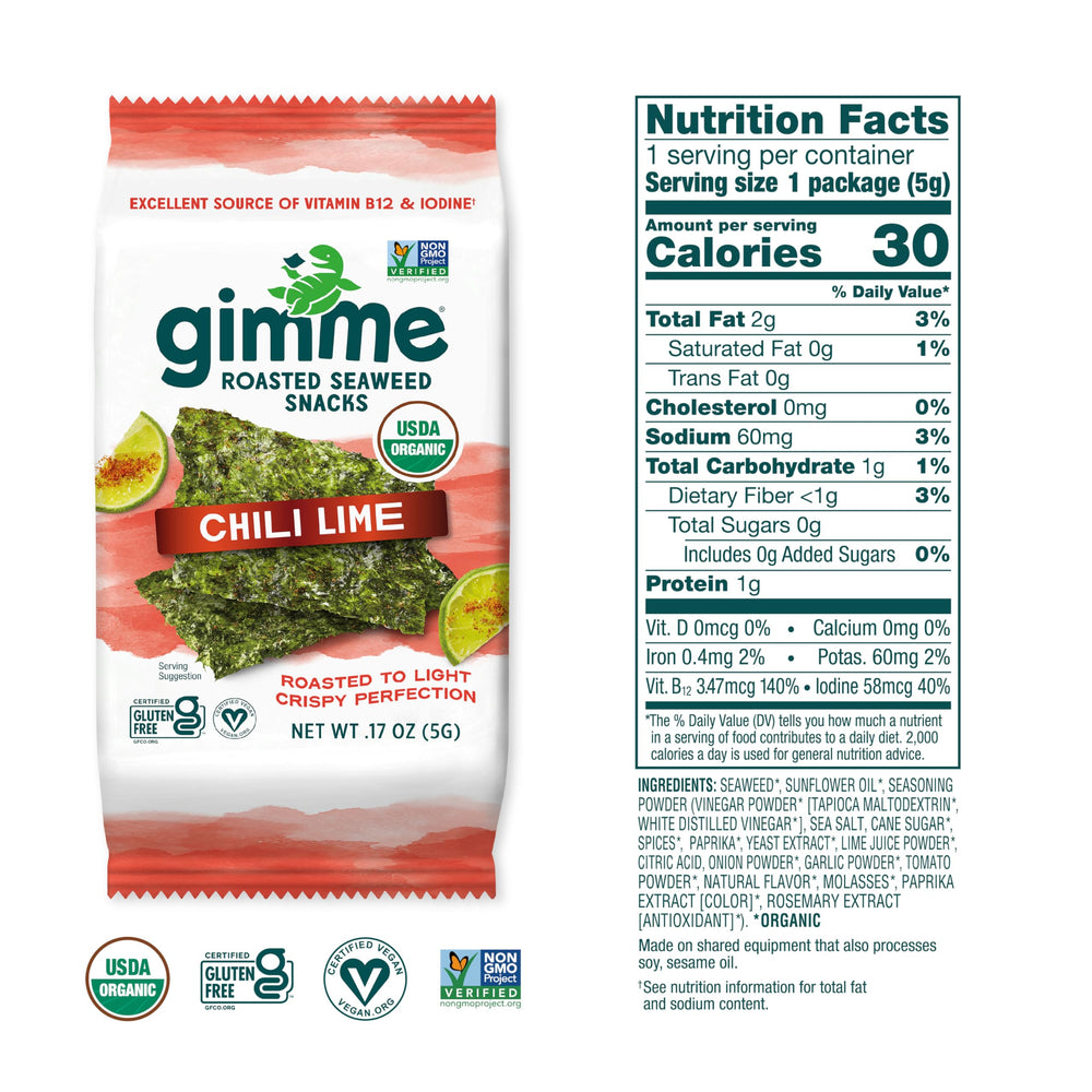 gimMe closeup of sealed pack highlighting glossy packaging and freshness benefit