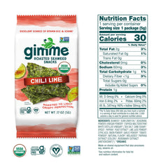 gimMe closeup of sealed pack highlighting glossy packaging and freshness benefit