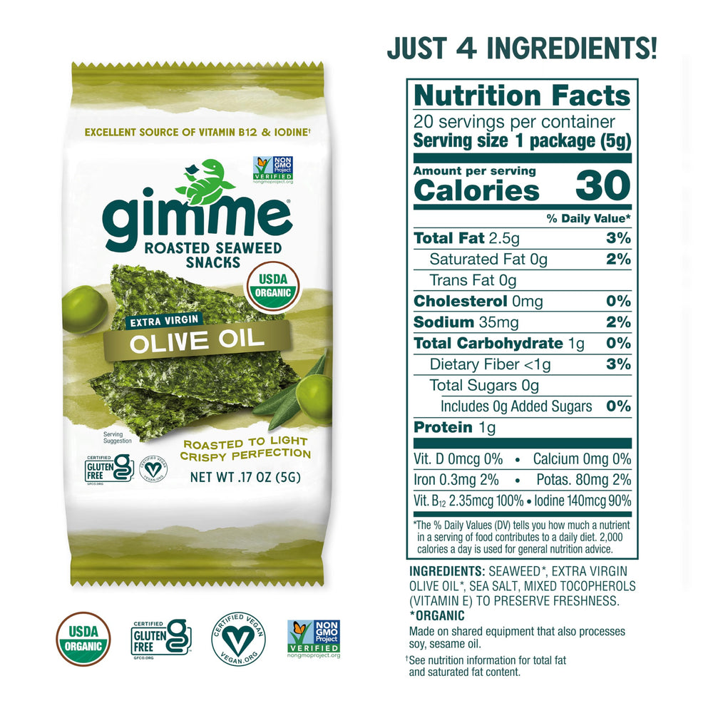 gimMe close-up of roasted seaweed texture highlighting crispness and flavor