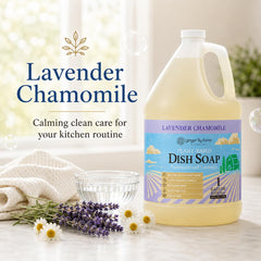 Ginger Lily Farms pour spout detail for easy refilling benefit
