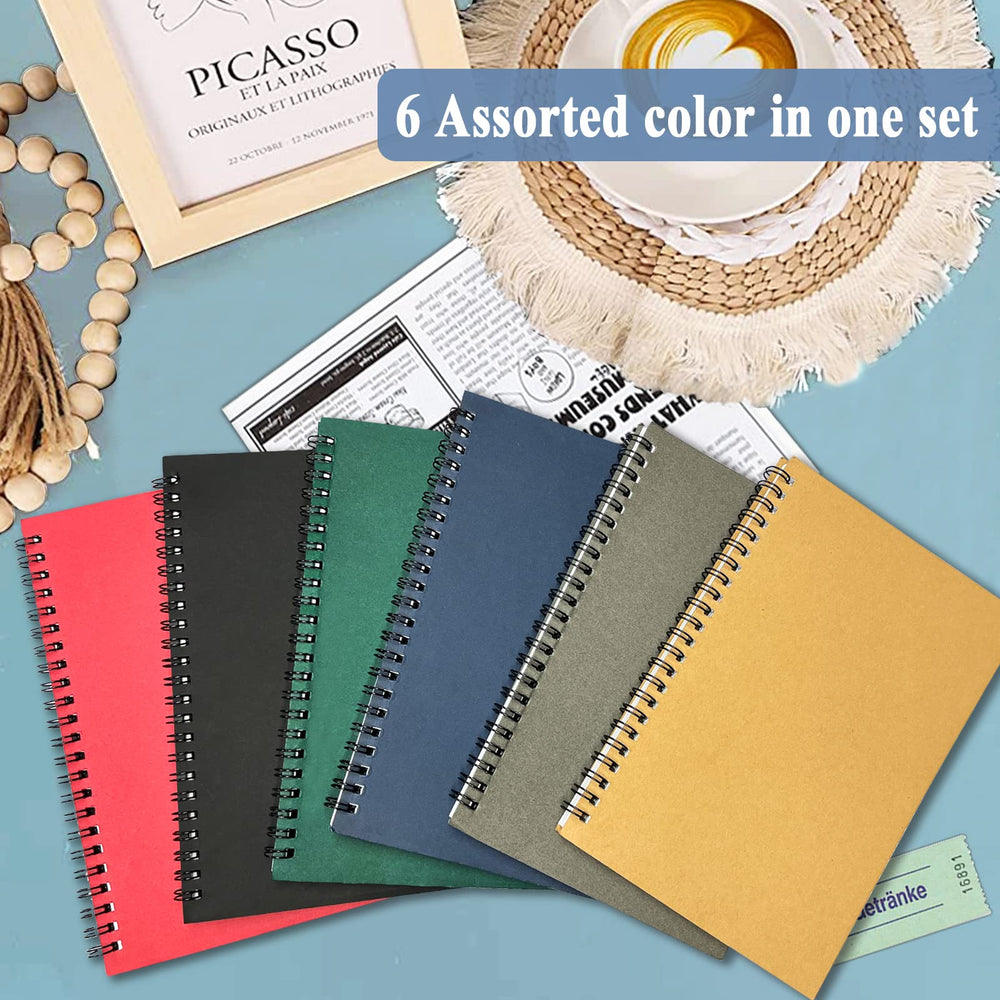 GINMLYDA open notebook displaying thick wide-ruled pages for smooth writing