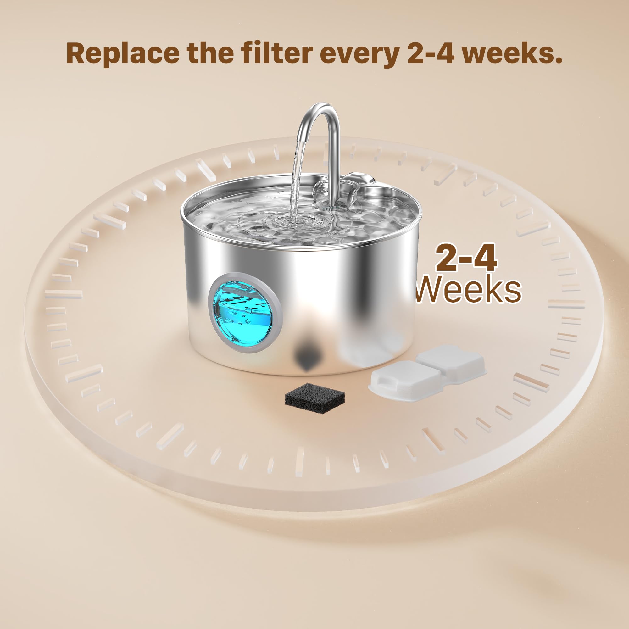 GIOTOHUN individually sealed filter pouch preserving hygiene
