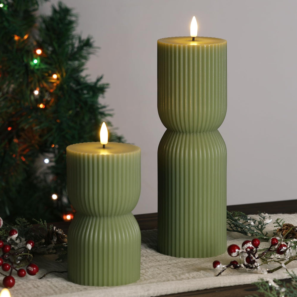 Styled vignette with Girimax candles grouped for layered ambient lighting and decor impact