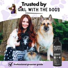 Girl With The Dogs pump dispensing concentrate for easy dilution and use