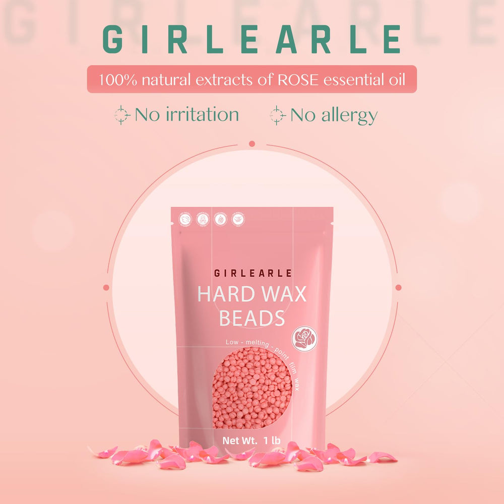 GIRLEARLE melted wax close-up showing smooth texture and gentle formula