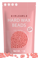 GIRLEARLE front packaging showing 1lb wax beads for cost savings