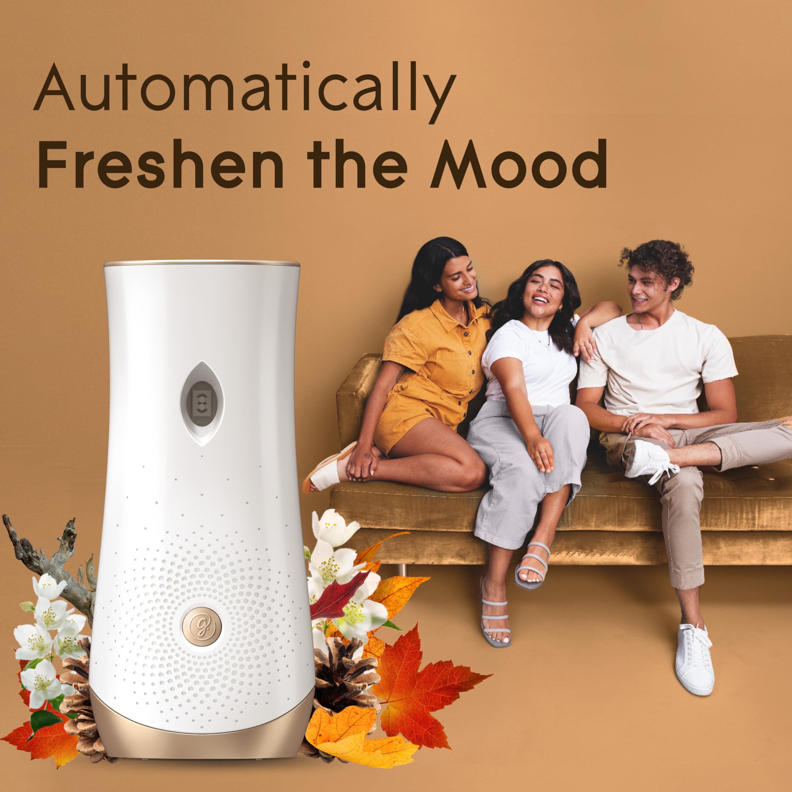 Glade fragrance texture image symbolizing jasmine, sandalwood, musk complexity