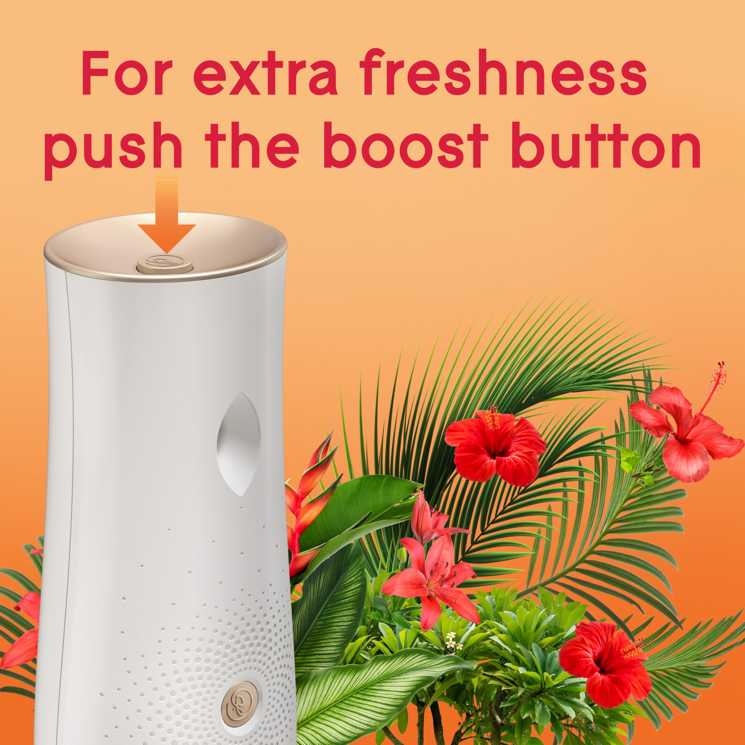 Glade holder in hand for size comparison showing compact, portable design