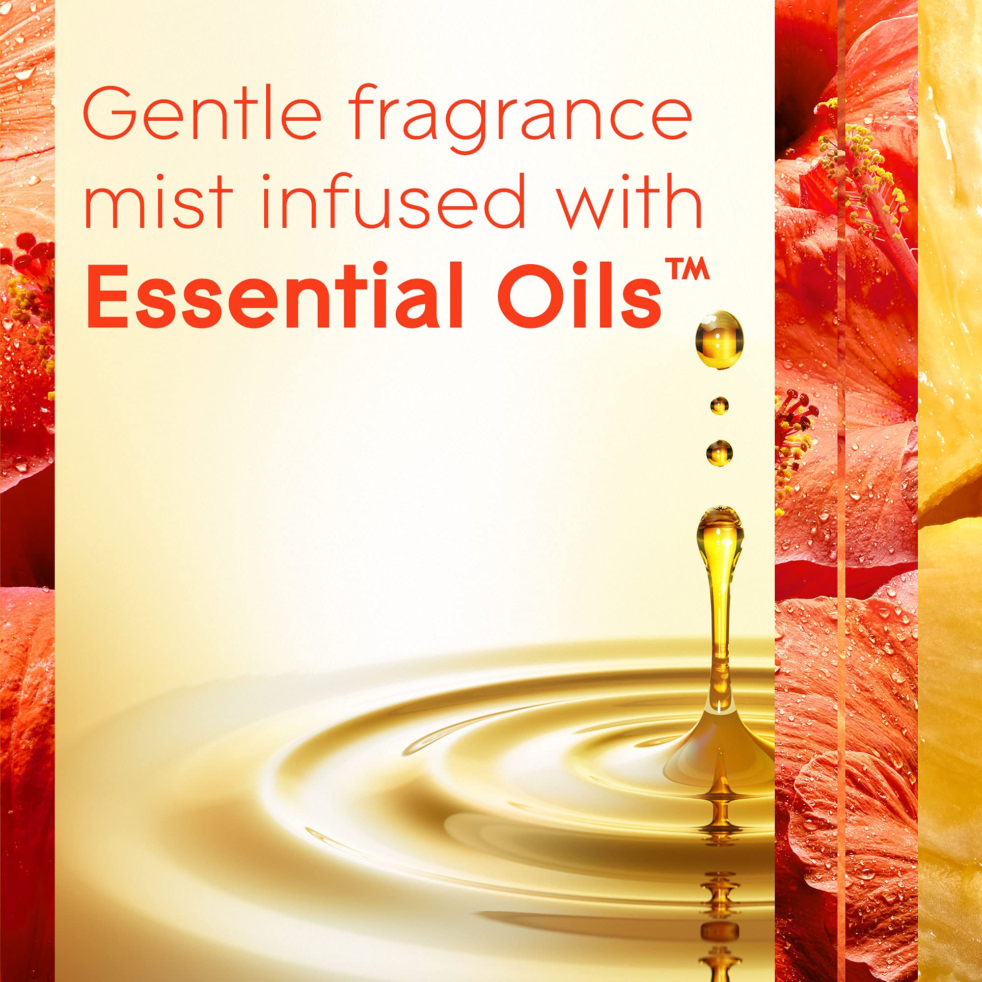 Glade refill liquid close-up showing texture and essential oil infusion