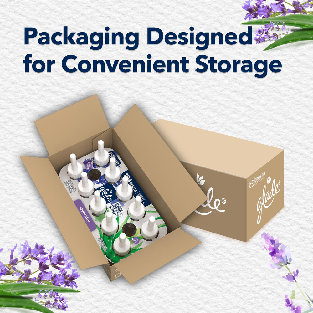 Glade product label and ingredients view for informed selection