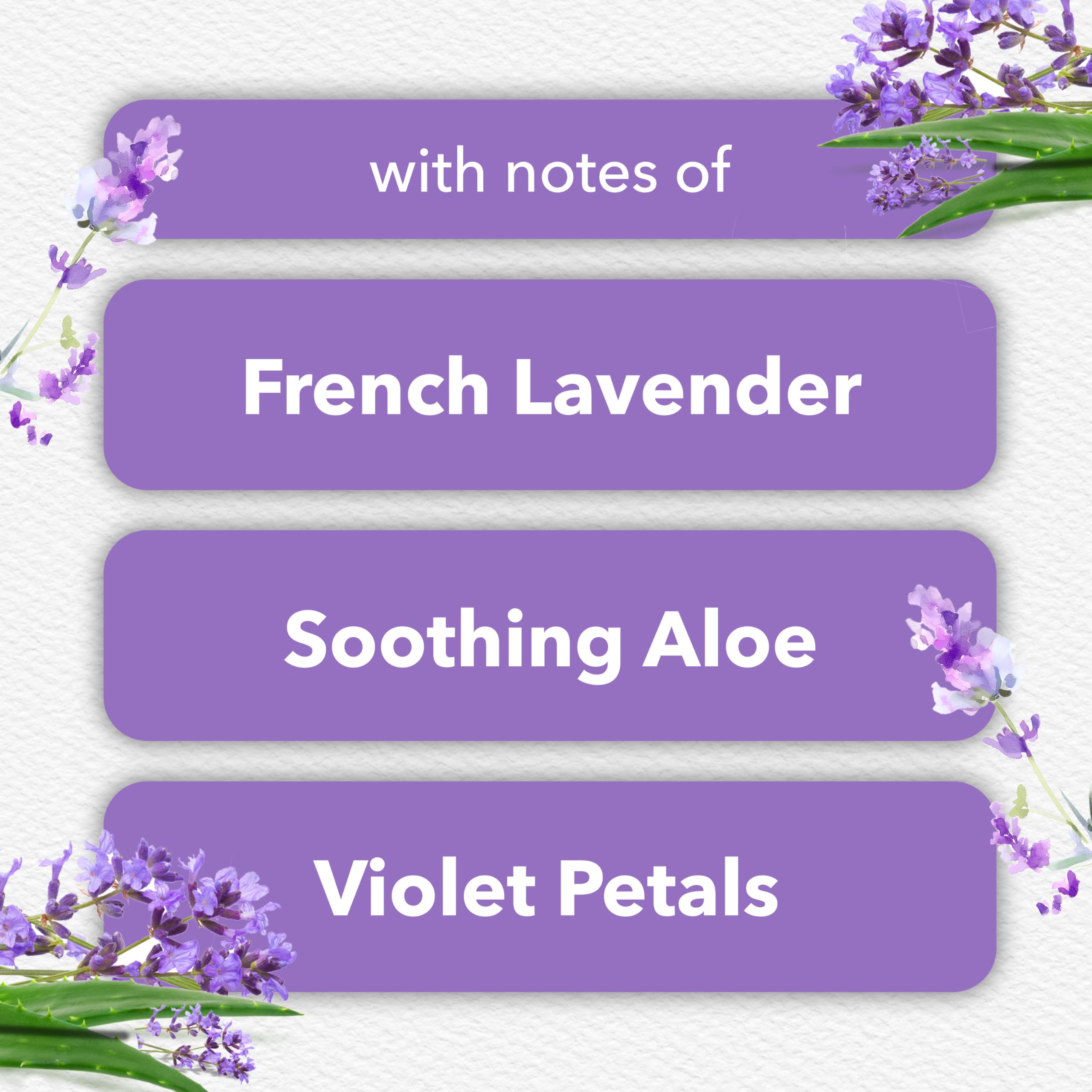 Glade PlugIn warmer in outlet dispersing Lavender & Aloe scent