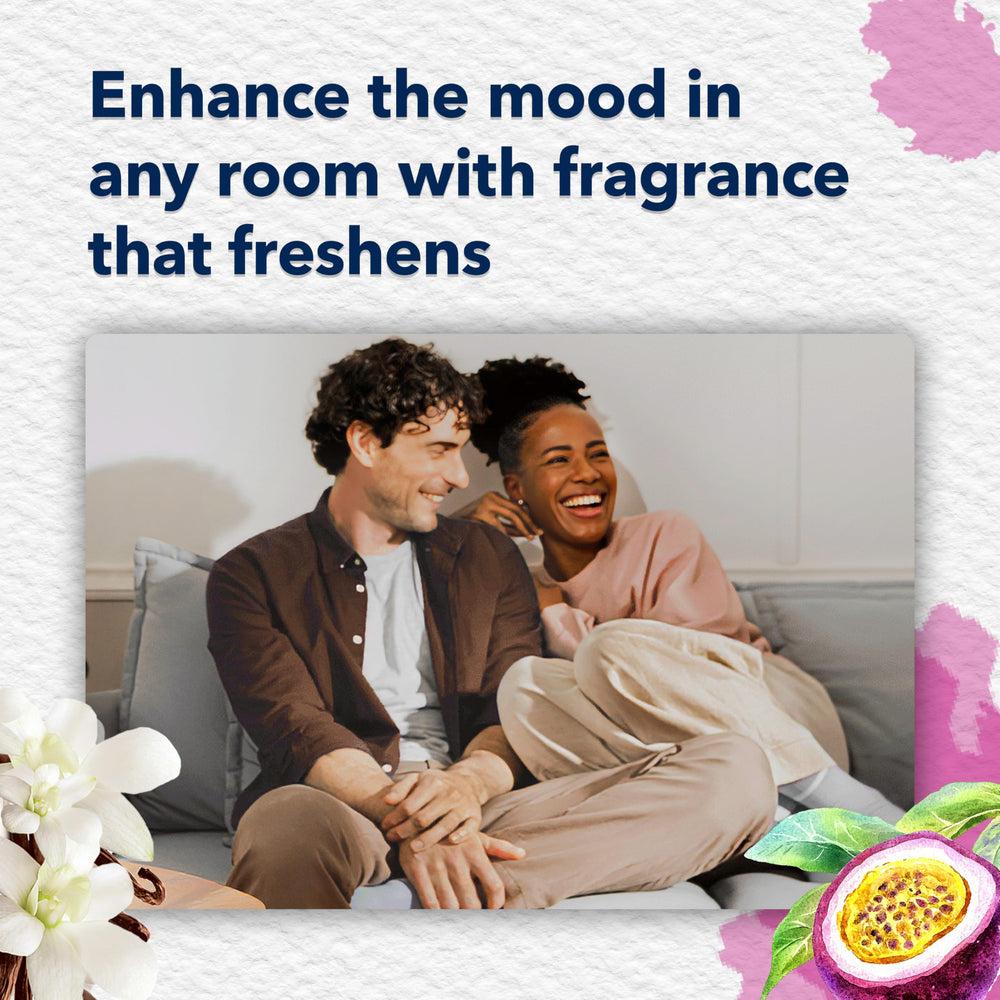 Glade oil droplet texture highlighting fragrance clarity and concentrated scent