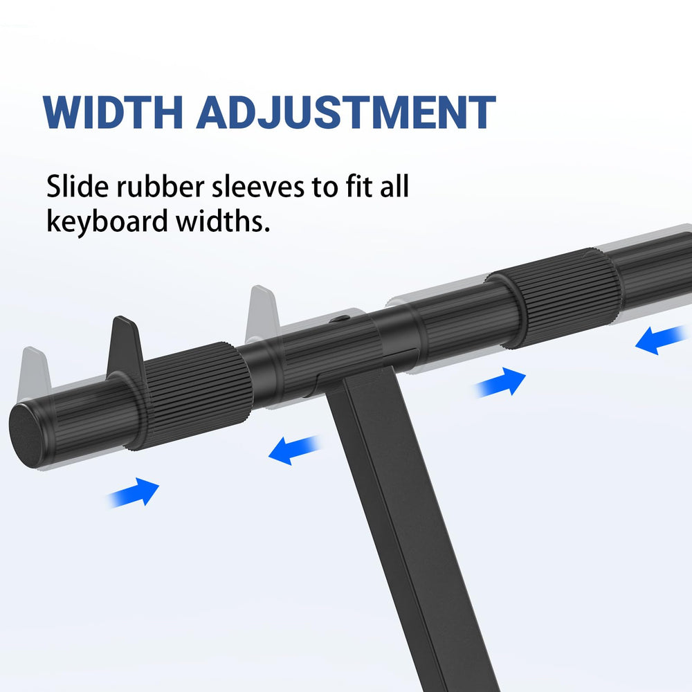 GLEAM width adjustment mechanism close-up showing precise fit benefit