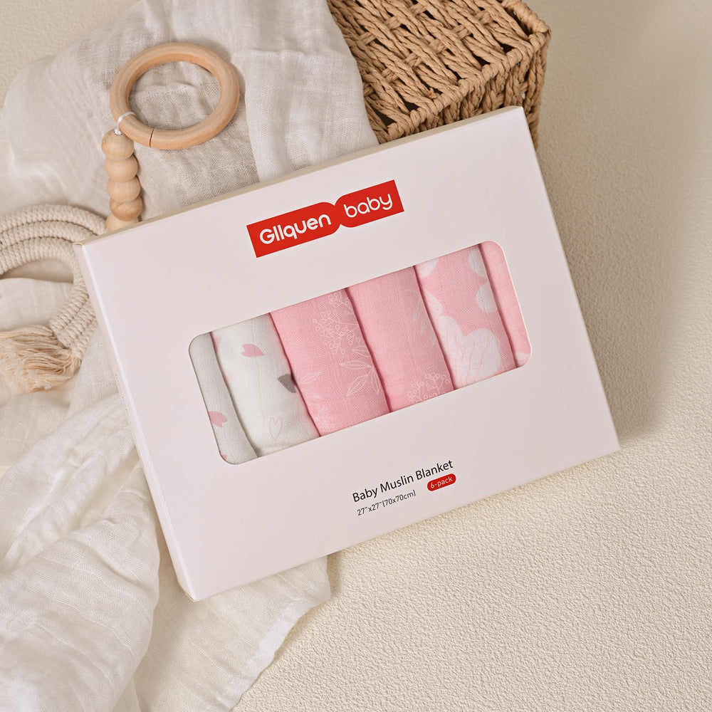 GLLQUEN BABY used as burp cloth showing absorbency and practical use
