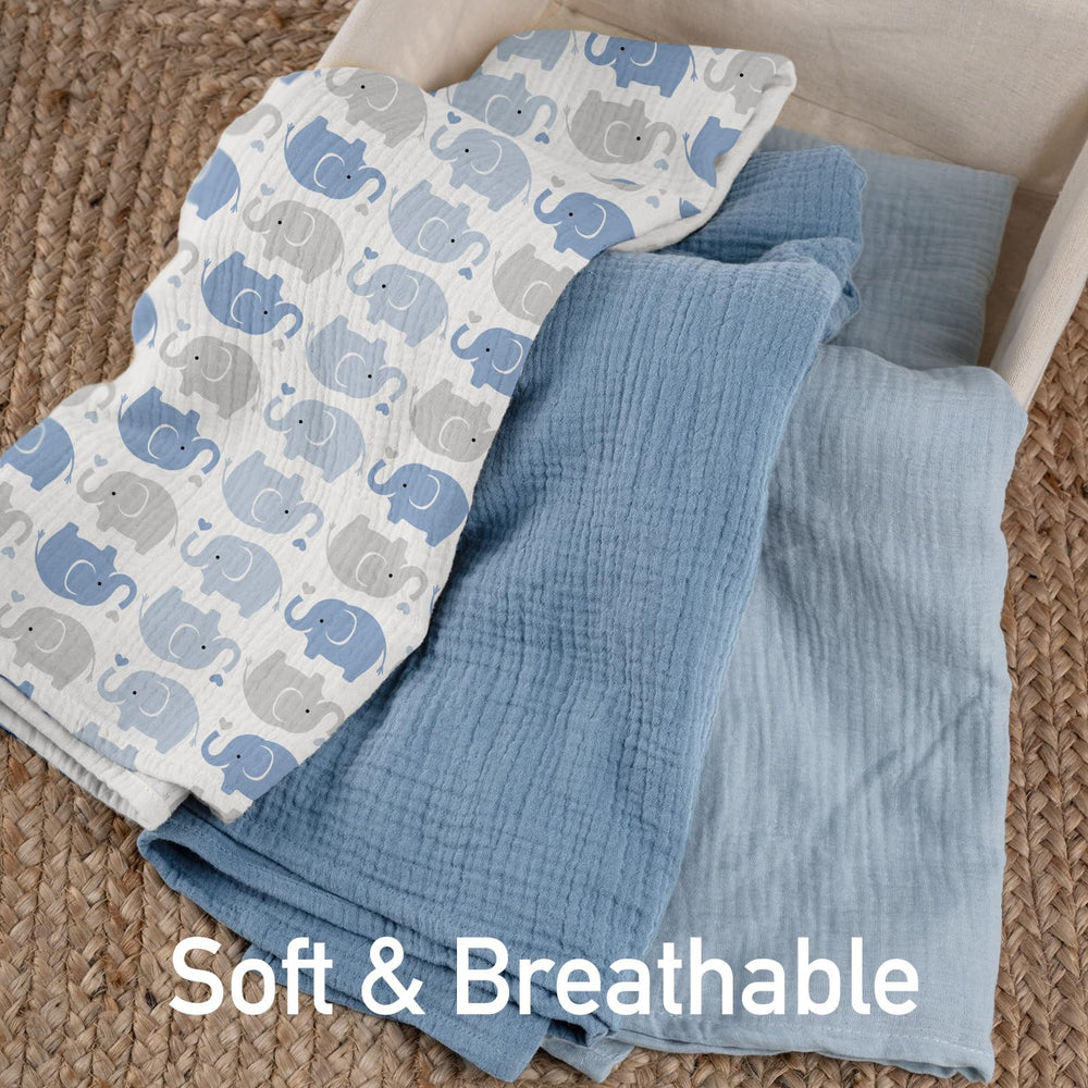 GLLQUEN BABY elephant pattern detail highlighting gentle design