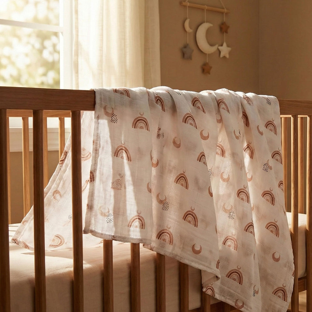 GLLQUEN BABY styled in nursery, showing practical, stylish baby gear