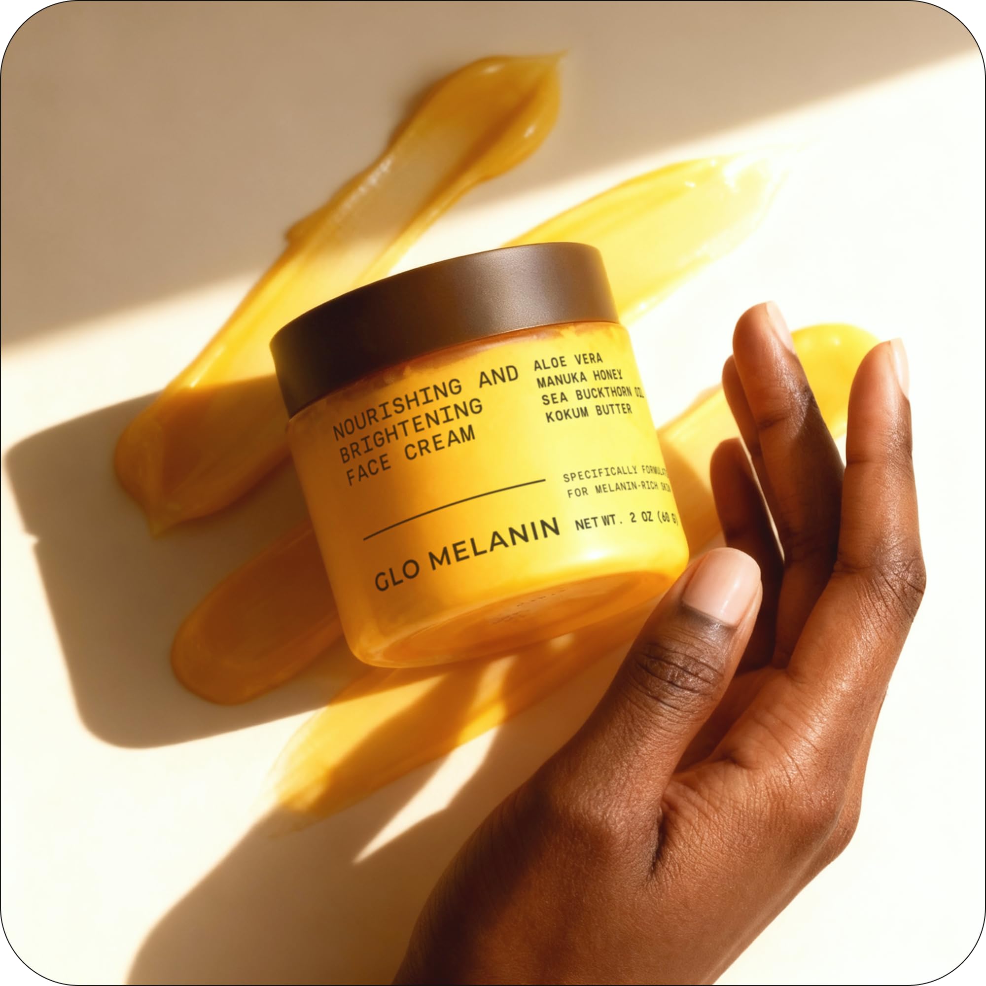 Glo Melanin handcrafted batch stamp showing small-batch quality benefit