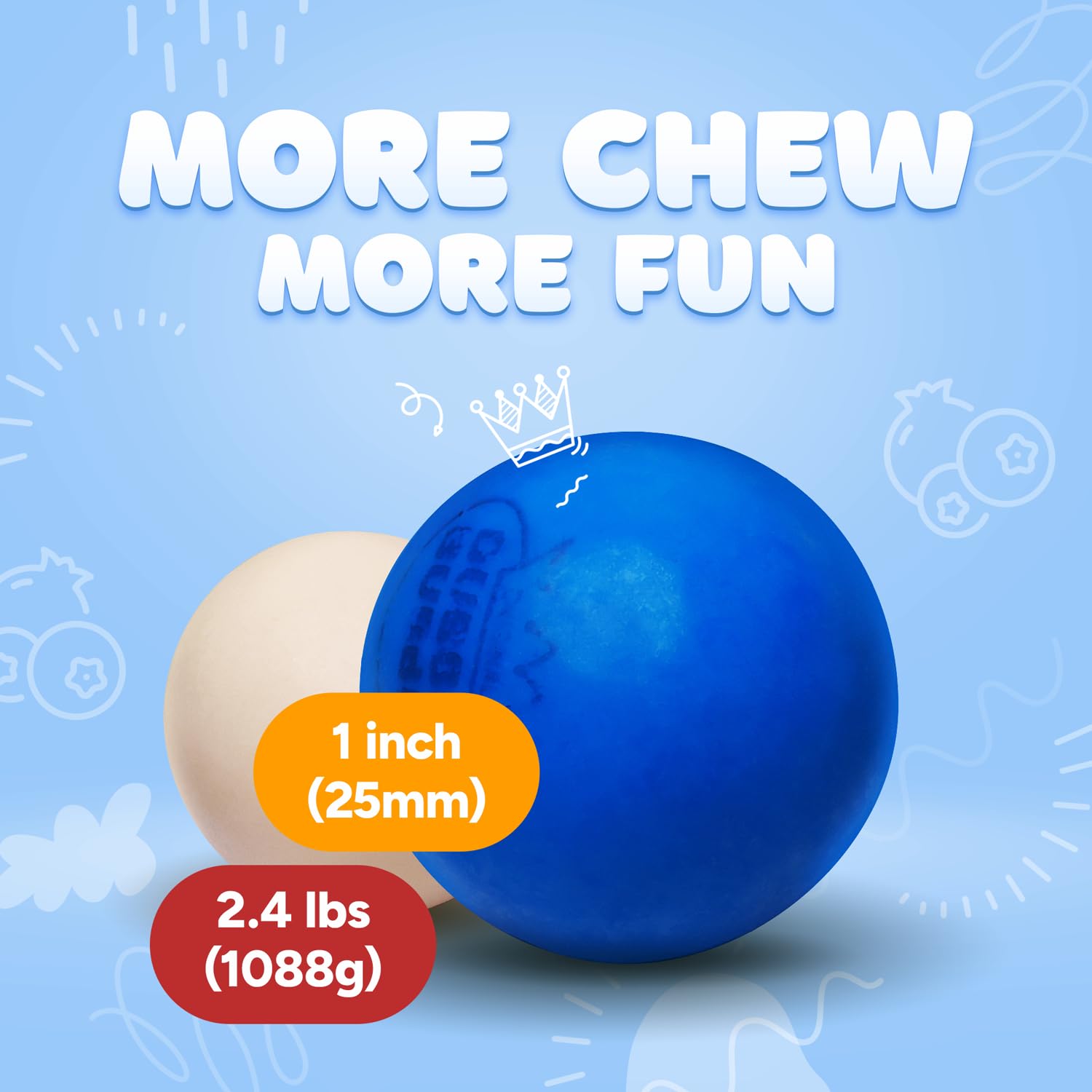 Global Gumball close-up showing smooth coating and chew texture appeal