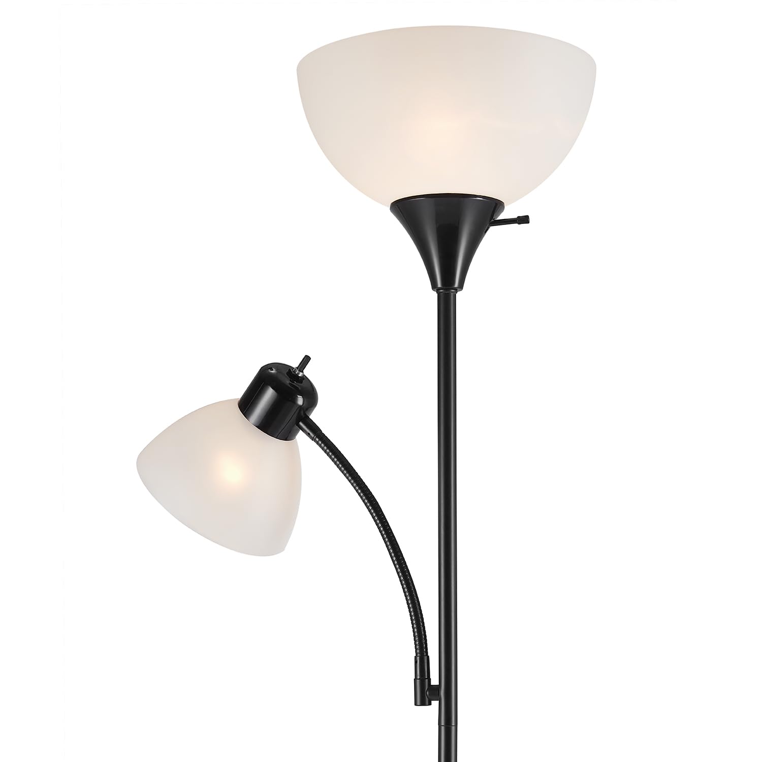 Globe Electric Delilah scale next to sofa showing space-saving height