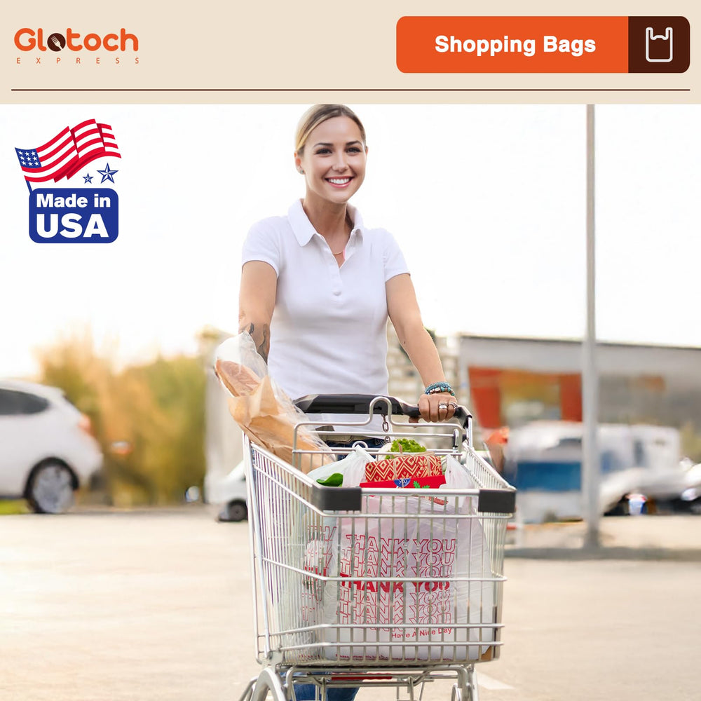 Glotoch Express bag in market stall showing practical use and faster service